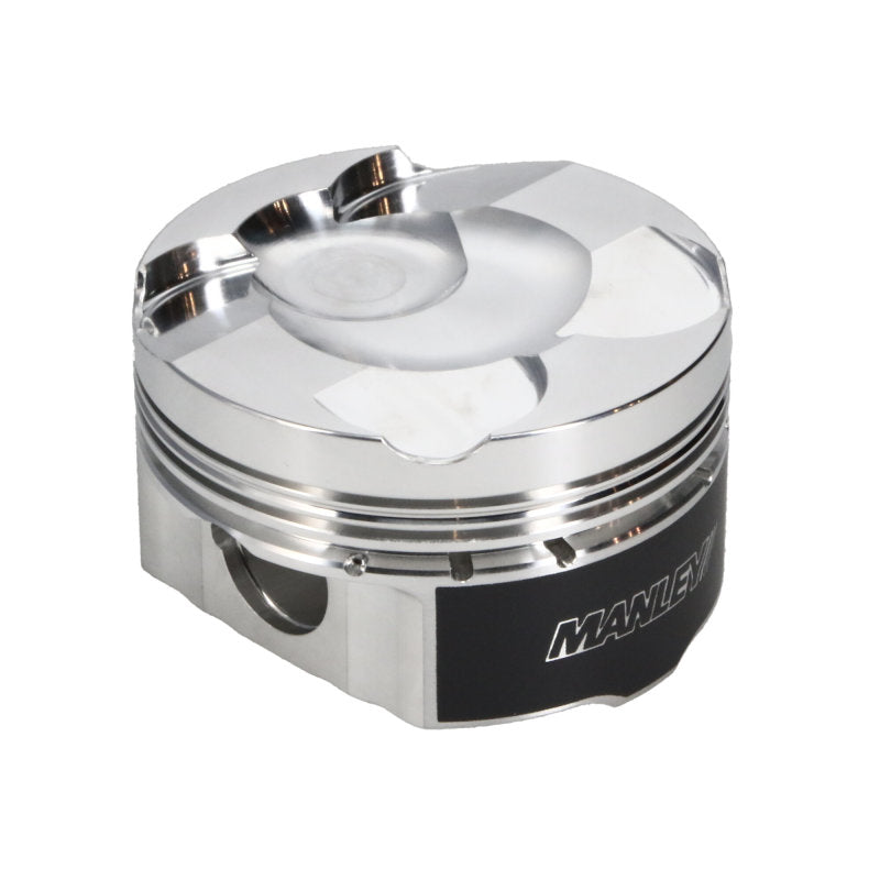 Manley 15+ Subaru FA20 WRX 86.25mm +.25mm Over Size Bore 10:1 Dish Piston Set with Rings - 632702C-4