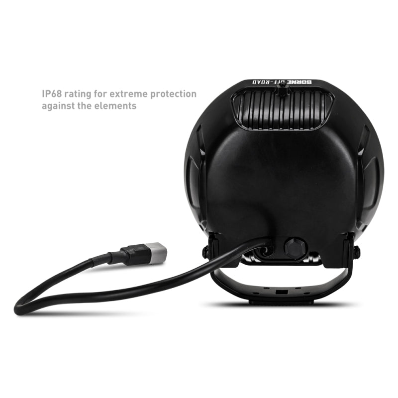 Borne Off-Road Light (Kit of 2) 7in Round - BNLT-RD7-2