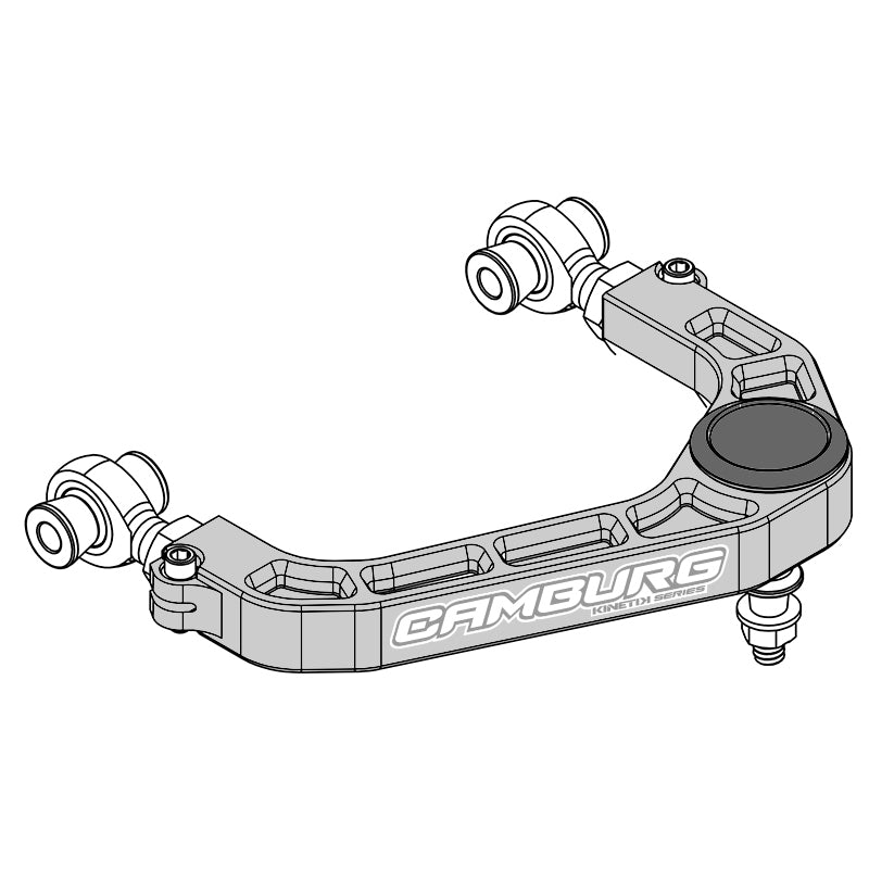 Camburg Ford F-150 2WD/4WD 21-23 KINETIK V2 Performance Billet Uniball Upper Arms - CAM-110211-GRY