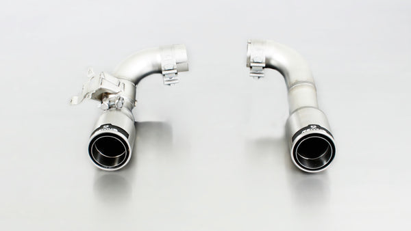 Remus 2014 BMW M235I F22 Coupe 84mm Straight Carbon Insert Tail Pipe Set - 088014 1683C by Remus