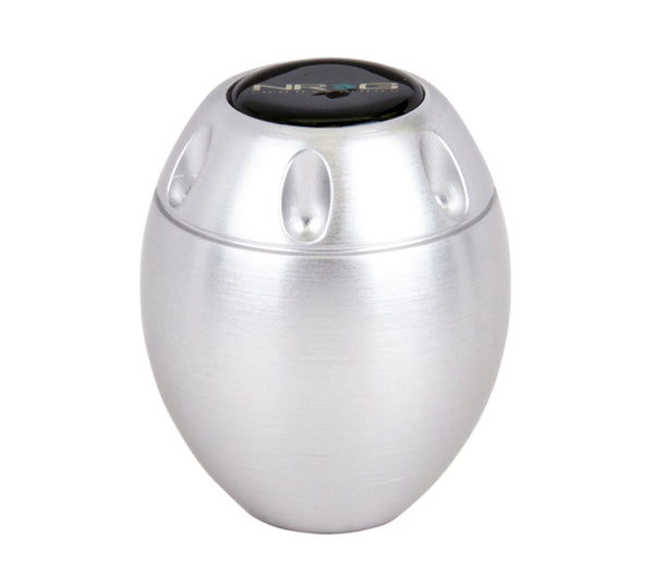 NRG Universal Type-M Shift Knob - Silver - SK-150SL - front view