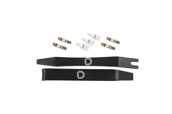 Diode Dynamics 15-20 d F-150 Interior LED Kit Cool White Stage 1 - DD0591 for 2015-2020 Ford F 150 - front view