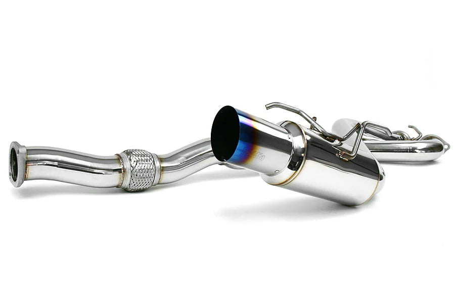 Invidia 08+ WRX Hatch 76mm N1 Titanium Tip Cat-back Exhaust