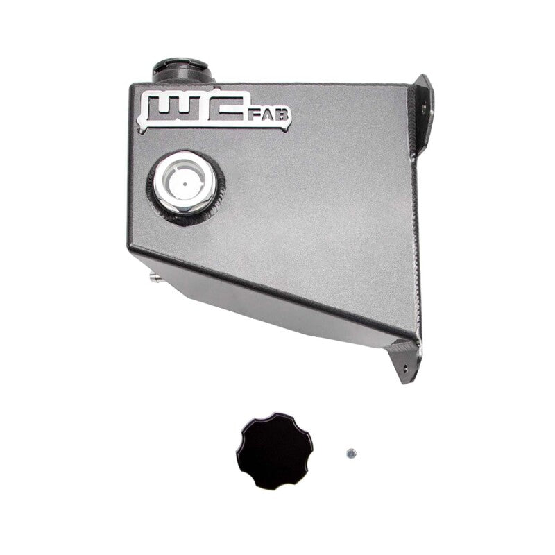 Wehrli 04.5-07 Cummins 5.9L OEM Placement Coolant Tank - Flat Black - WCF100542-FB