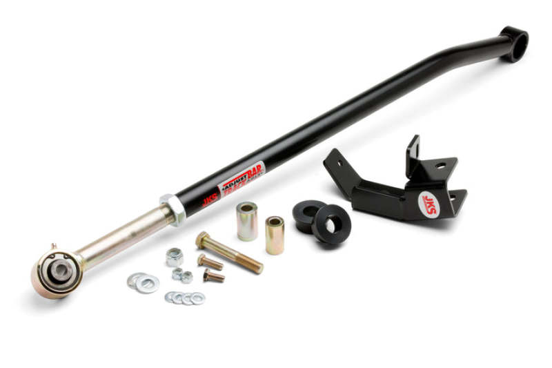 JKS Manufacturing Jeep Wrangler TJ Adjustable Track Bar w/ Relocation Bracket - Rear - JKSOGS151B for 1997-2006 Jeep Wrangler