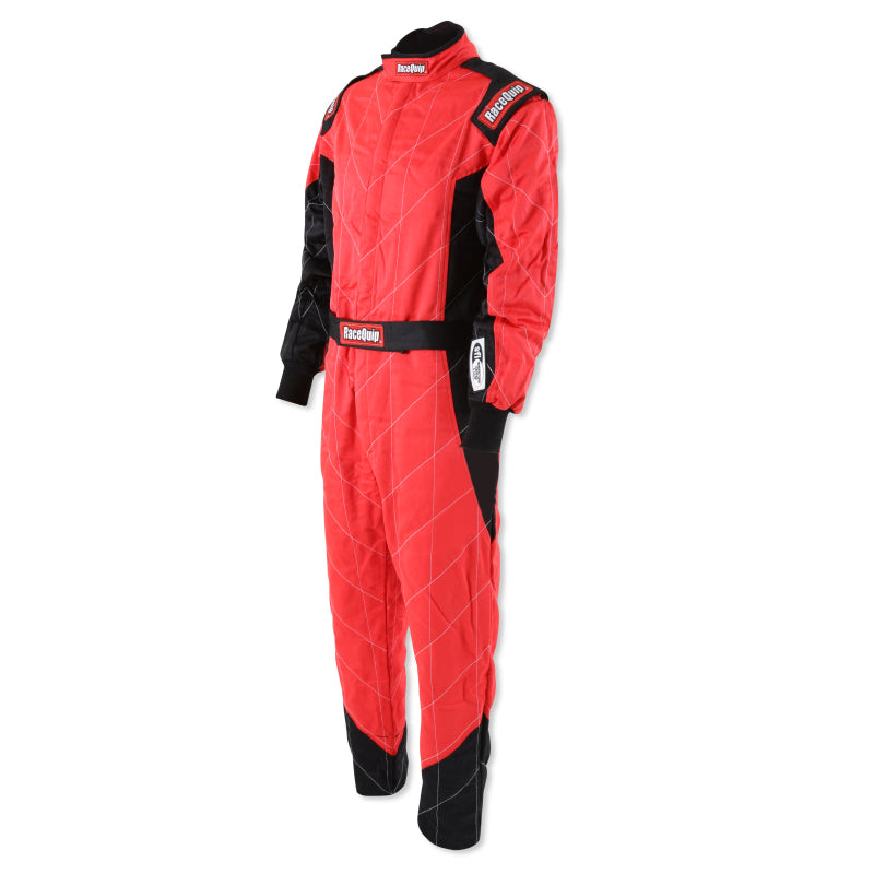 RaceQuip Red Chevron-5 Suit SFI-5 - Small - 91609129RQP