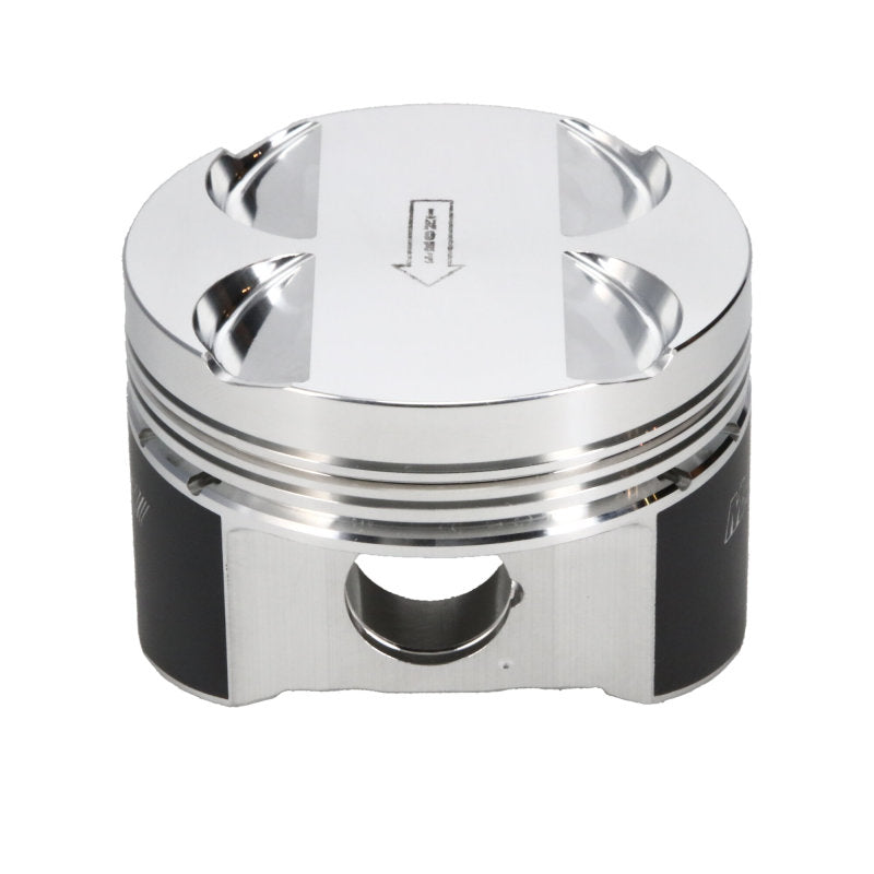 Manley 16+ Nissan VR30DDTT 86mm Bore Grade 2 10:1 CR -3.5cc Dome Flat Top Piston w/ Rings (SINGLE) - 642GR2-1