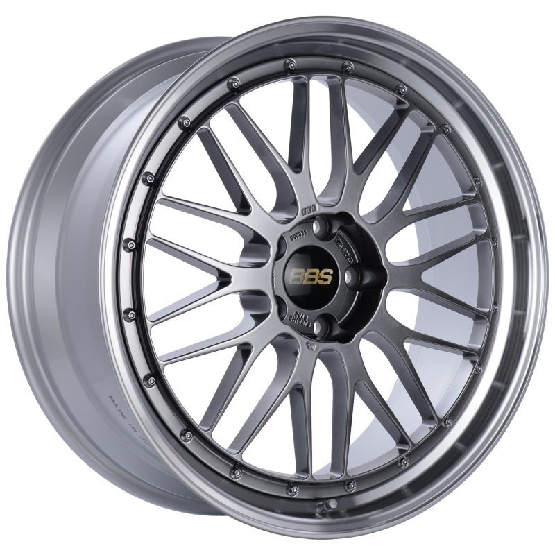 BBS LM 21x9 5x120 ET32 Diamond Black Center Diamond Cut Lip Wheel -82mm PFS/Clip Required - LM260DBPK