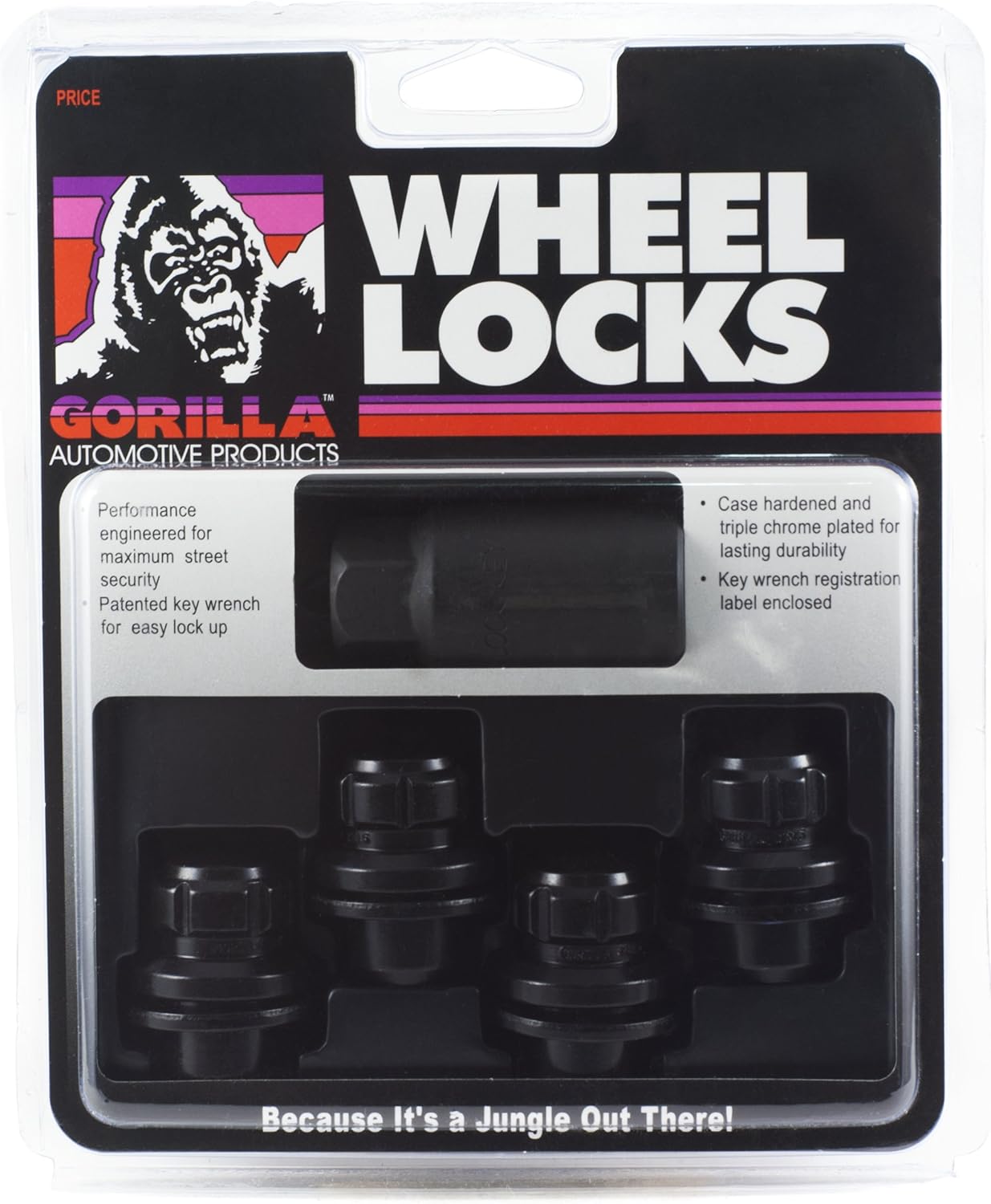 Gorilla Automotive - Gorilla Lock Nissan Mag 12-1.25 Blk Clam - 73621NSBC