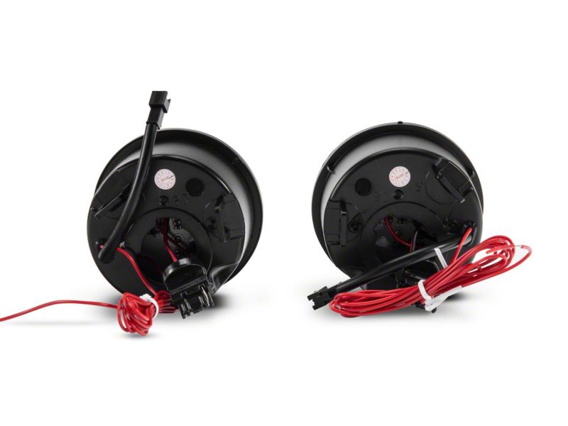 Raxiom 07-18 Jeep Wrangler JK Axial Series LED Turn Signals w/ Halo- Clear - J127016