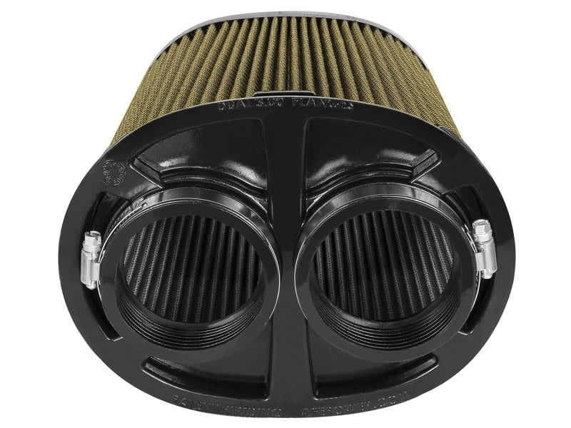 aFe Momentum Intake Rep Air Filter w/PG7 Media-3in F (Dual) x (8.25x6.25)in B x (7.25x5)in T x 9in H - 72-91115