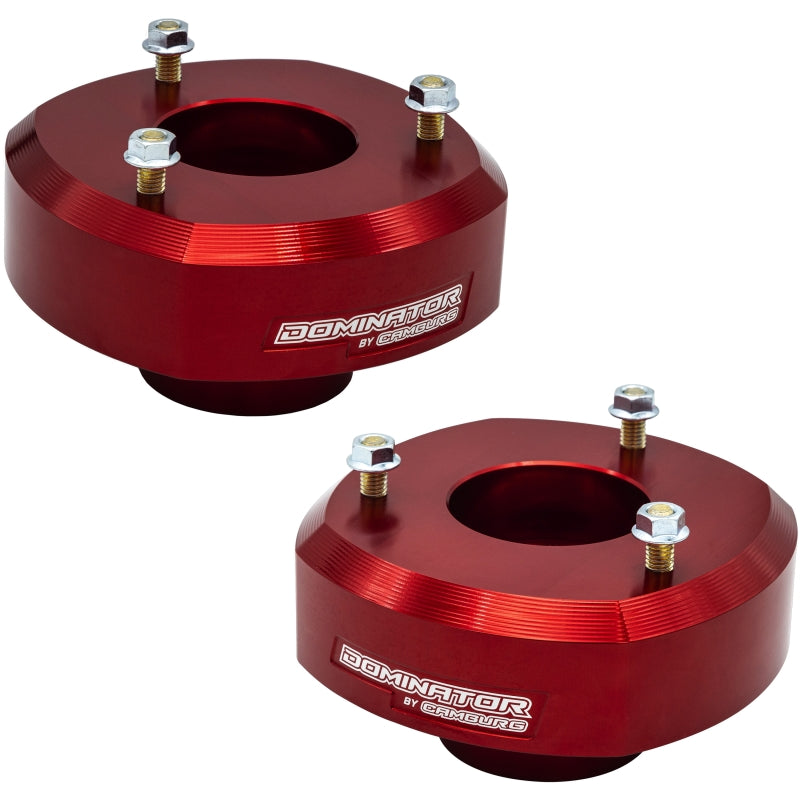 Camburg 19-24 Chevrolet Silverado 1500 2in. Front Spring Preload Spacer Kit (Red) - CAM-210109