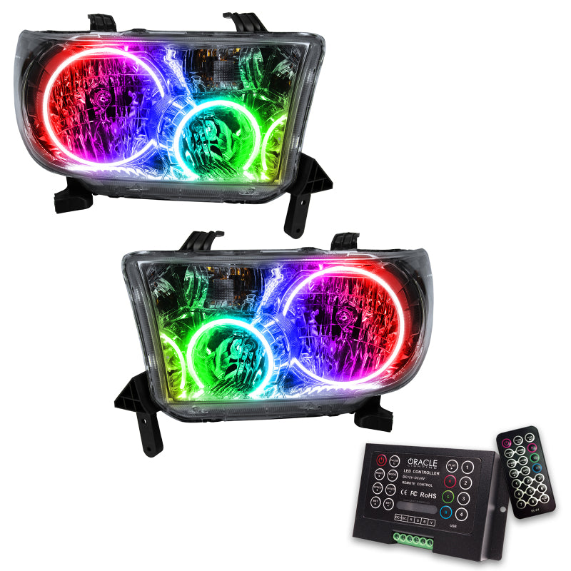 Oracle 08-16 Toyota Sequoia SMD HL - ColorSHIFT w/ 2.0 Controller SEE WARRANTY - 7096-333