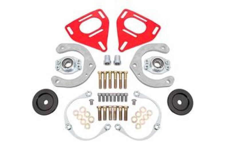 BMR 16-24 Chevrolet Camaro Caster Camber Plates (Coil-Over Only) - Red - WAK361R