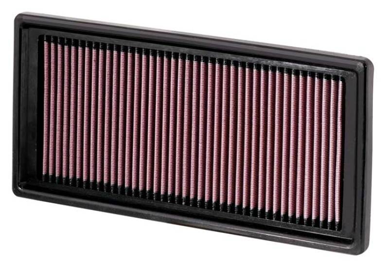 K&N 04-15 Citroen C5 L4-2.0L DSL Drop In Air Filter - 33-2928 by K&N Engineering - front view