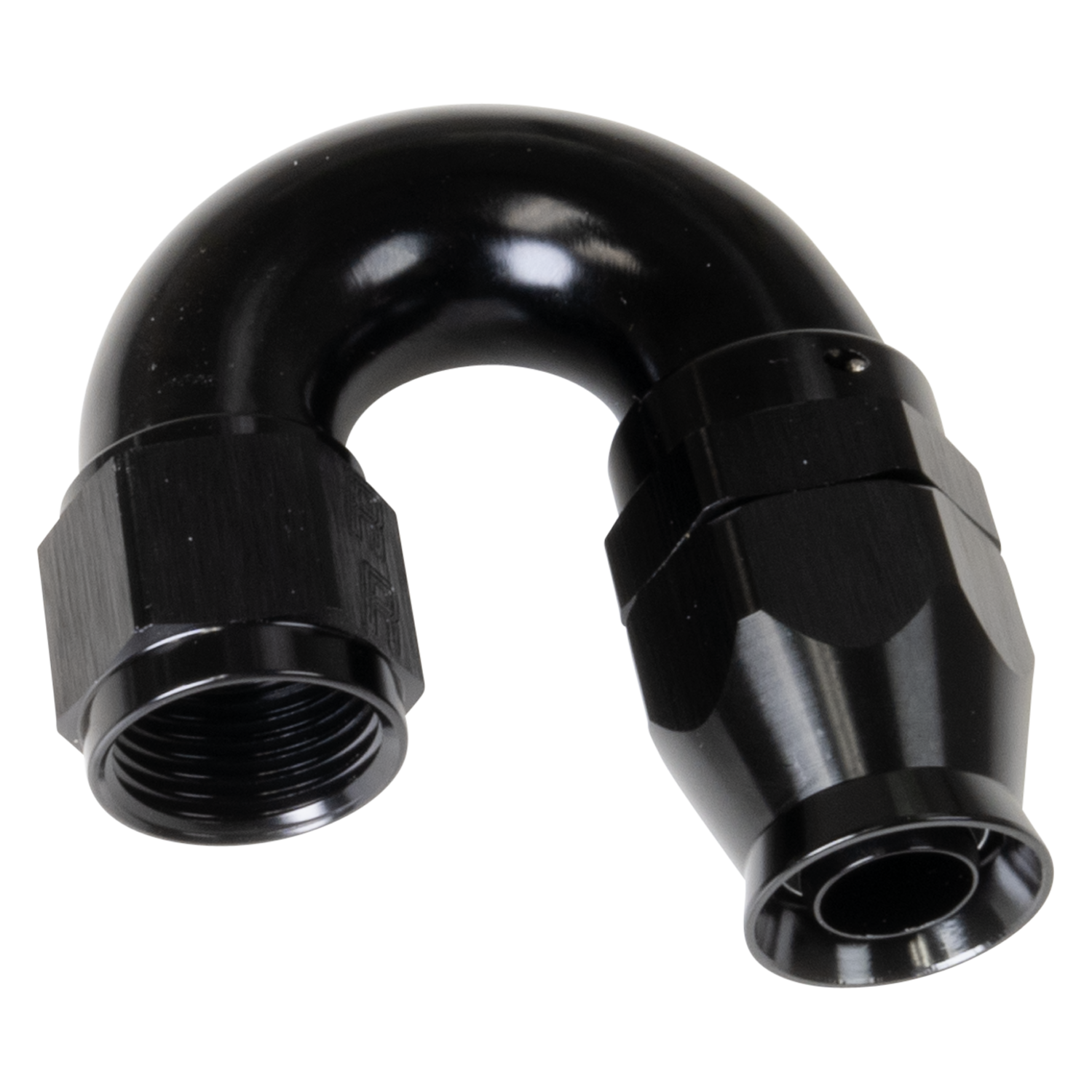 Russell Black 180 -10 Pro Ptfe Hose End - 550643 - front view