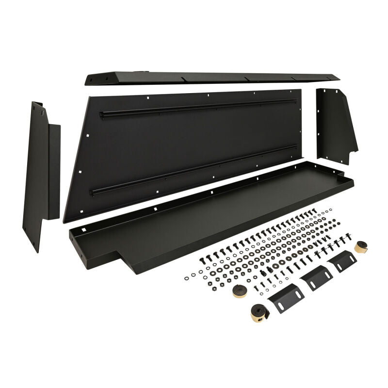 Westin 23-25 Ford F-250/350 6ft 8in Bed / RAM 2500/3500 6ft 4in Bed EXP Toolbox Shell Driver - Black - 16-11031