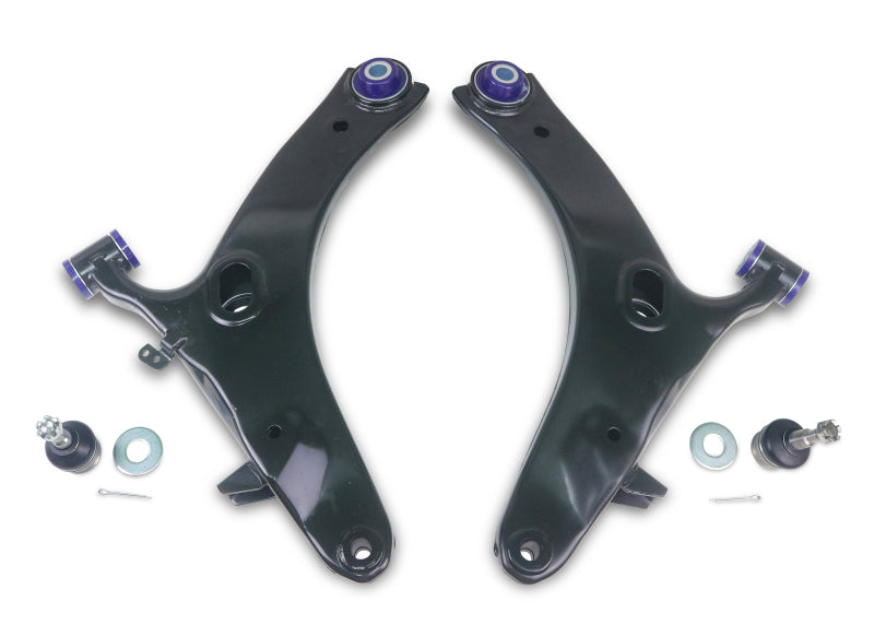 SuperPro 2013-2015 Subaru XV Crosstrek Limited Front Lower Control Arm Set w/ Bushings - TRC1150