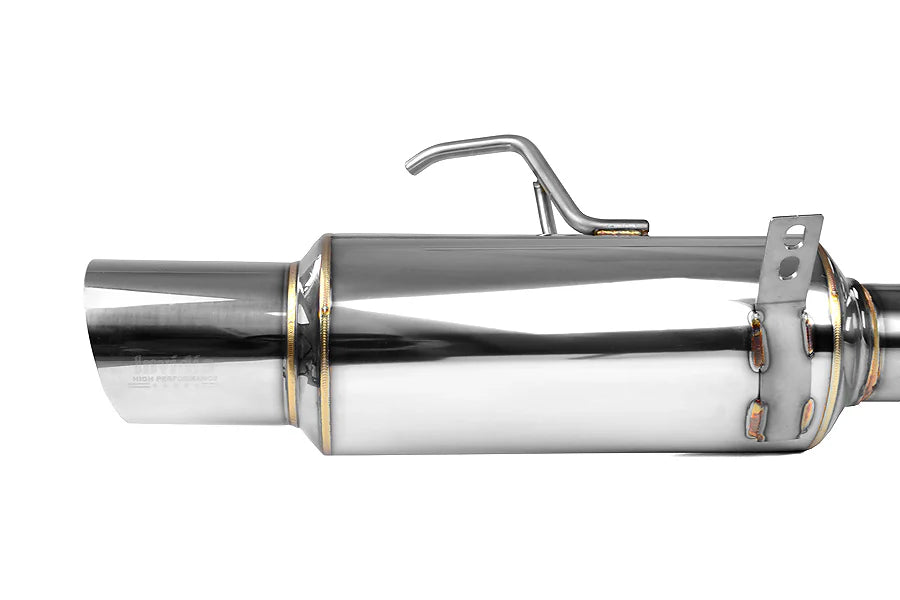 Invidia 08+ WRX Sedan 76mm (101mm tip) Single N1 SS Tip Cat-back Exhaust