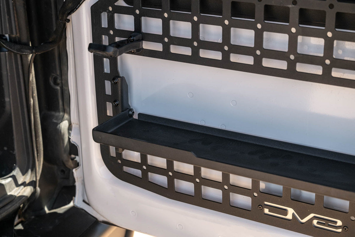 DV8 Offroad - 2021-2026 Ford Bronco | Tailgate Molle Panel - MPBR-02