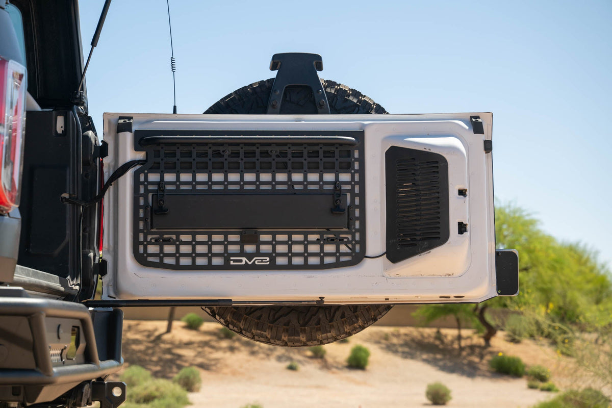 DV8 Offroad - 2021-2026 Ford Bronco | Tailgate Molle Panel - MPBR-02