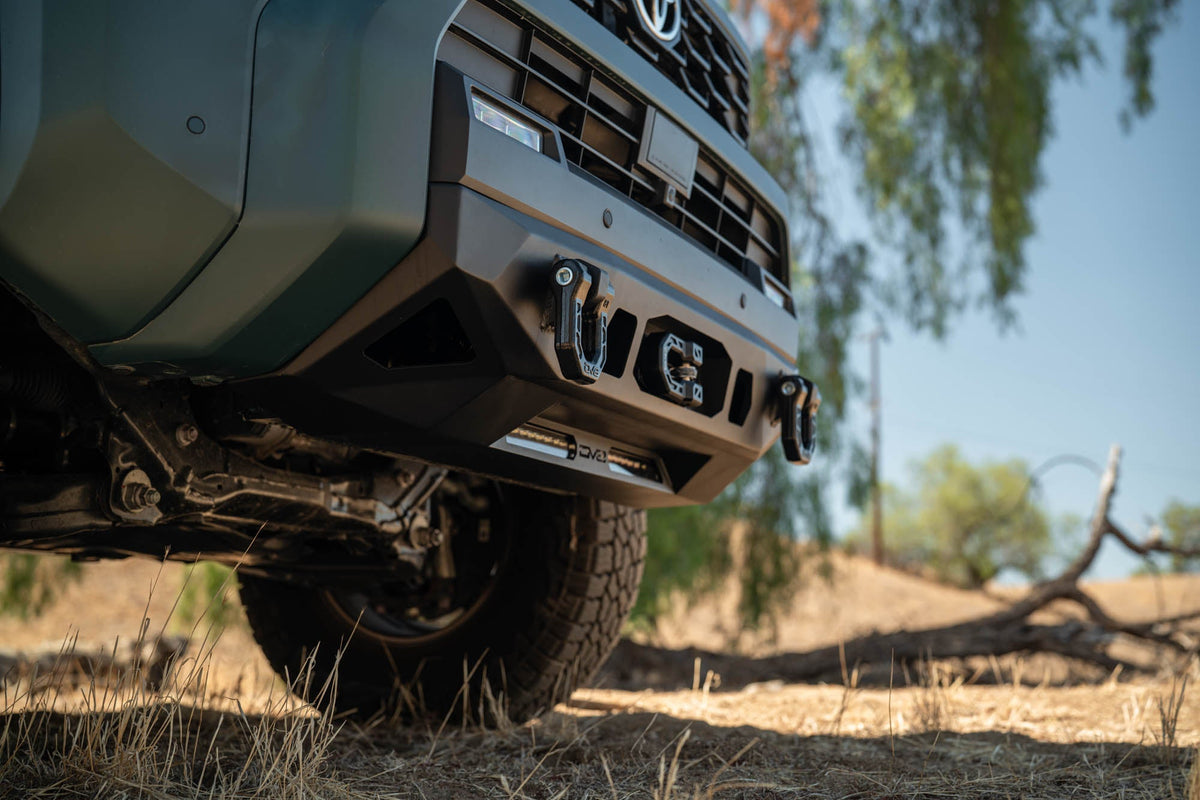 DV8 Offroad - 2025-2026 Toyota 4Runner Centric Winch Front Bumper - FBTF3-03