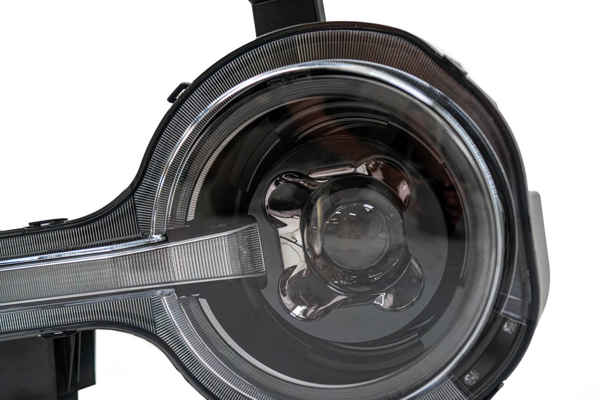 DV8 Offroad - 2021-2026 Ford Bronco Black Headlights - HLCBR-01