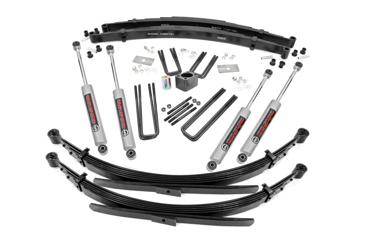 4 Inch Lift Kit | Rear Springs | Dodge W100 Truck (86-89)/W200 Truck (78-80) 