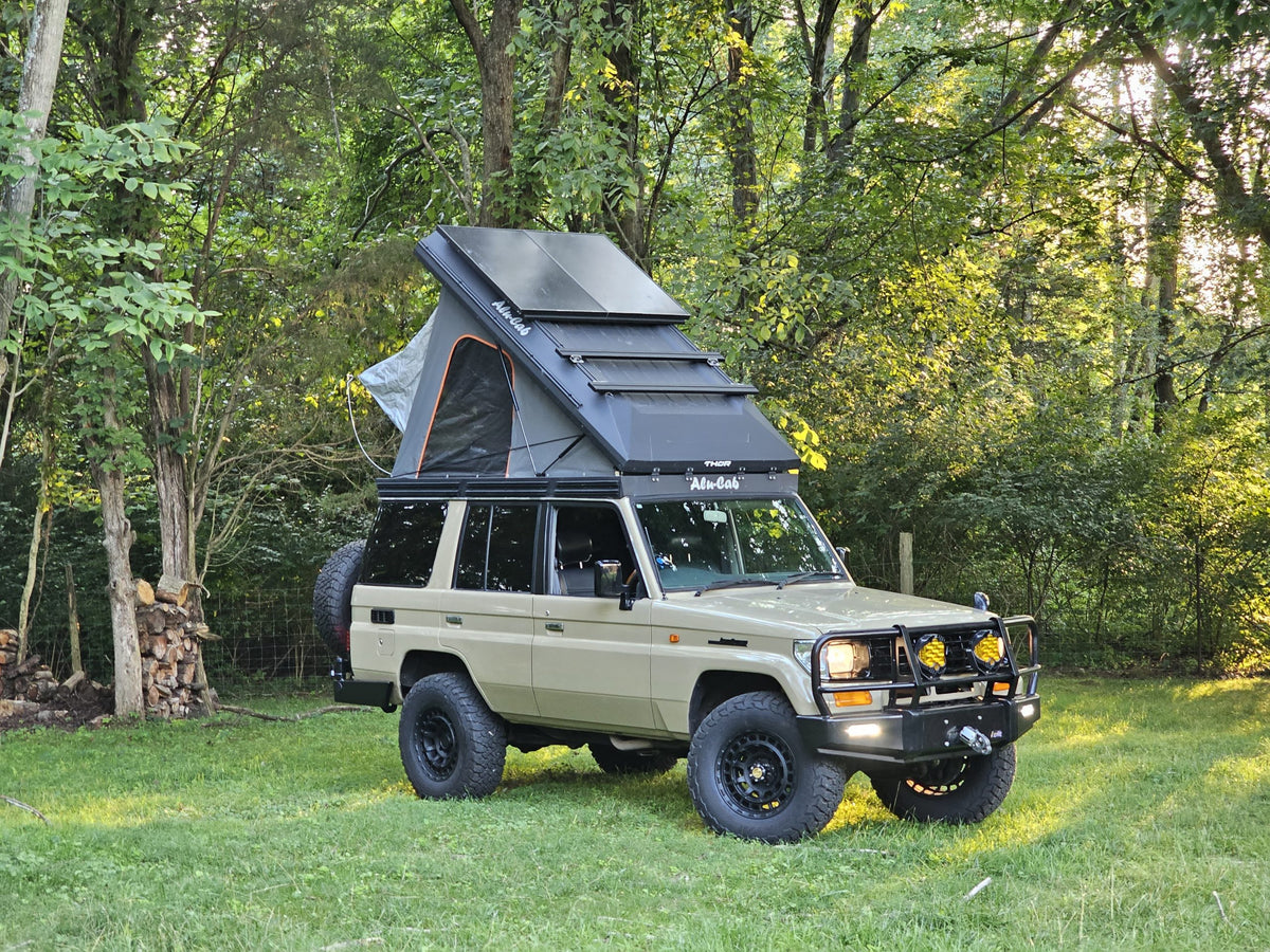 DOBINSONS BULL BAR CLASSIC BLACK FOR TOYOTA LAND CRUISER 70 SERIES 1984-2006 - BU59-3515