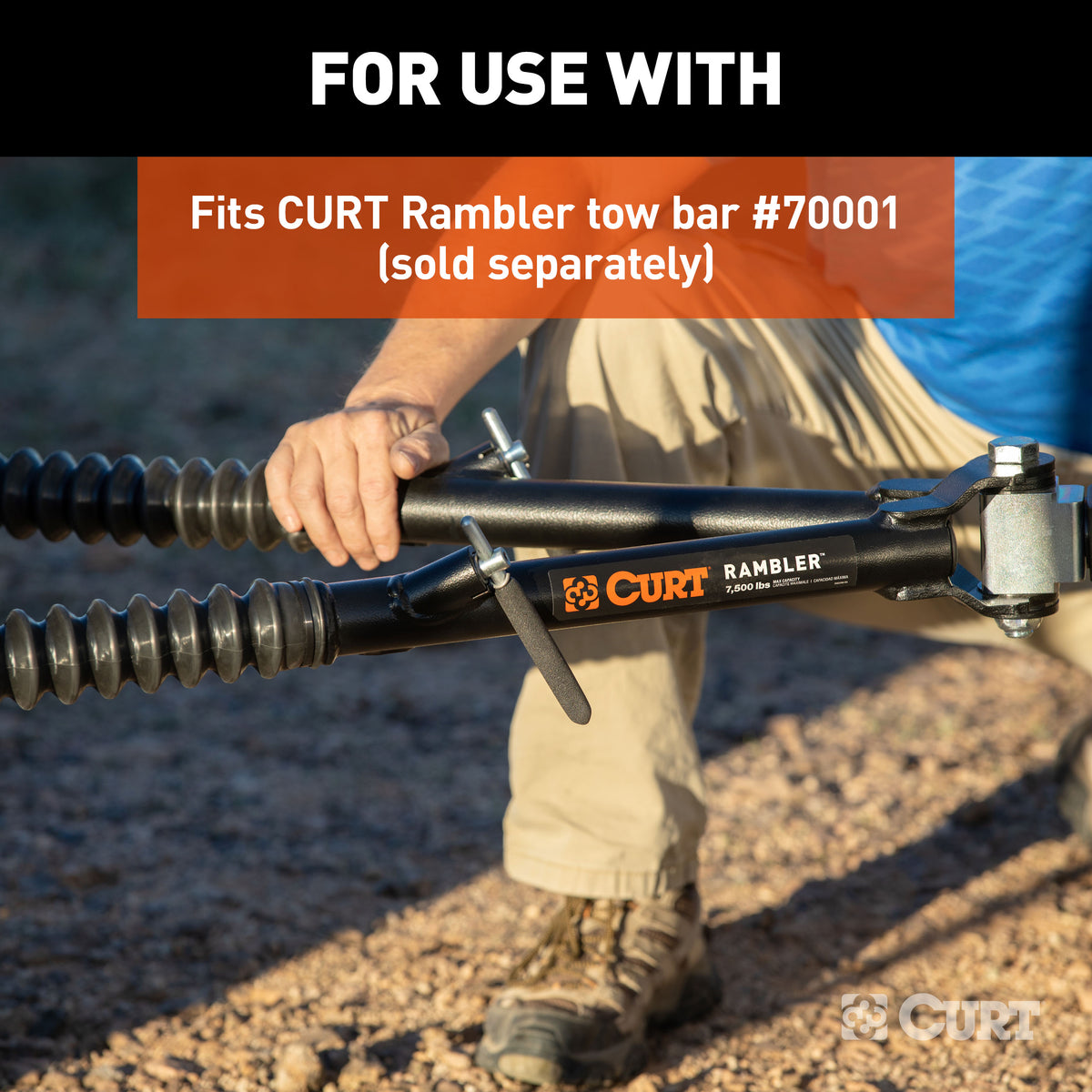 CURT 70010 Rambler Tow Bar Cover
