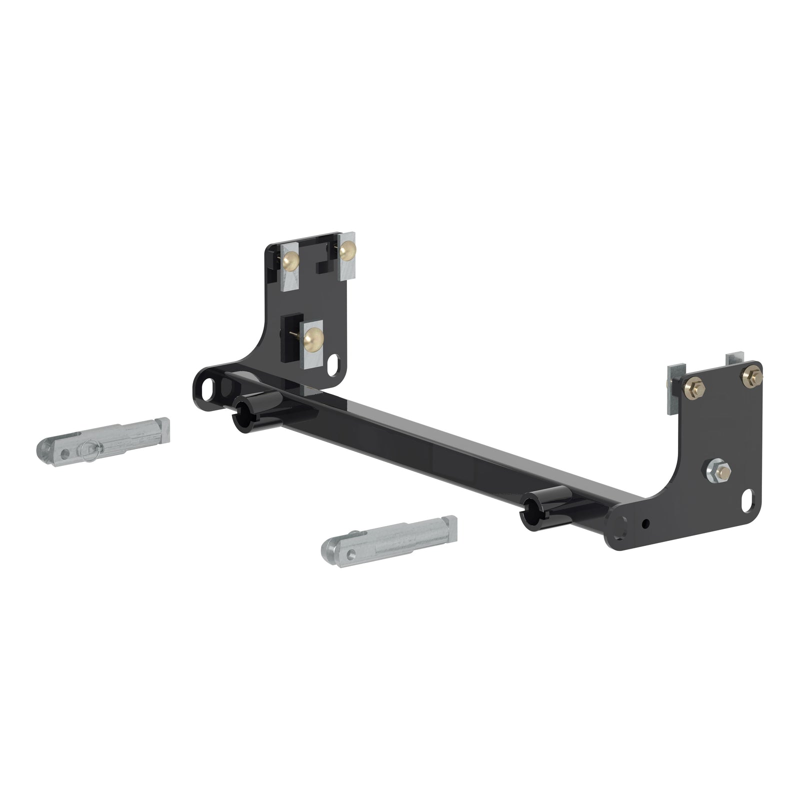 CURT 70102 Custom Tow Bar Base Plate Brackets for Dinghy Towing, Fits Select Jeep Wrangler JK