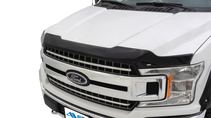 AVS 09-18 Dodge RAM 1500 Sport Aeroskin Low Profile Acrylic Hood Shield - Smoke - 322112