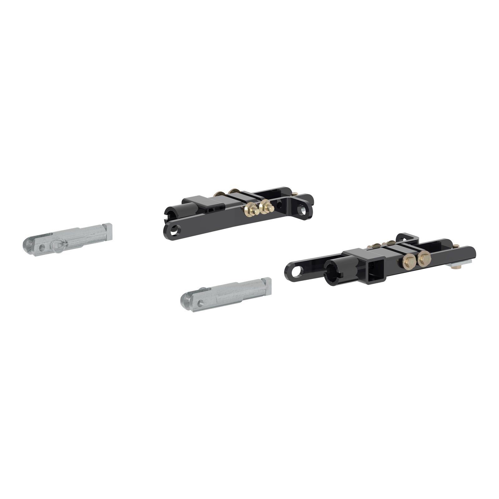 CURT 70120 Custom Tow Bar Base Plate Brackets for Dinghy Towing, Fits Select Chevrolet Silverado, Suburban, Tahoe, GMC Sierra