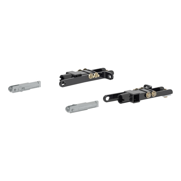 CURT 70120 Custom Tow Bar Base Plate Brackets for Dinghy Towing, Fits Select Chevrolet Silverado, Suburban, Tahoe, GMC Sierra