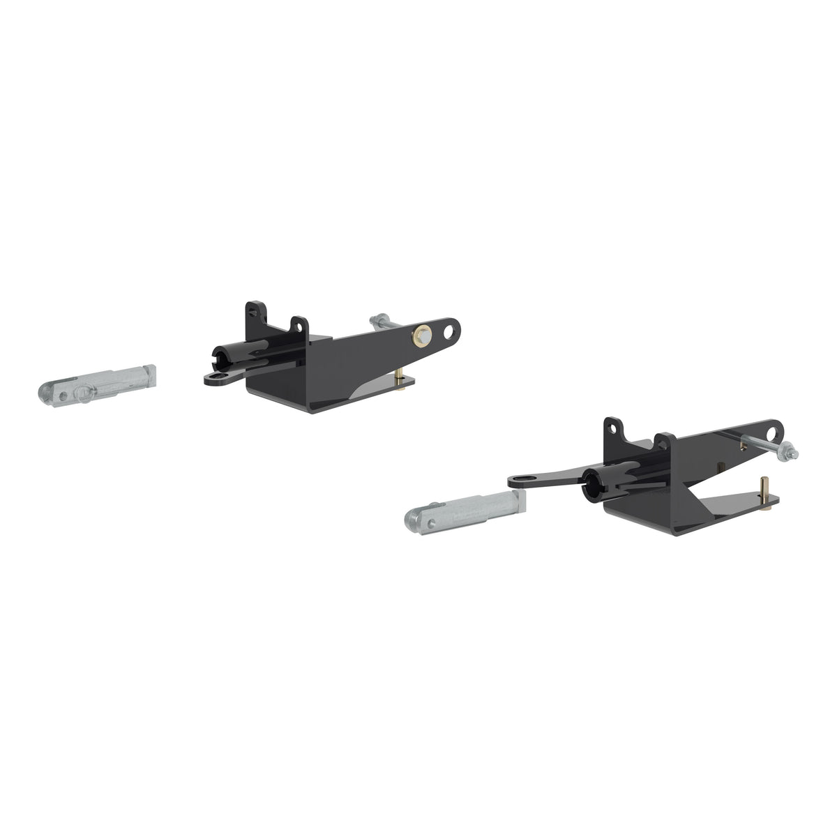 CURT 70121 Custom Tow Bar Base Plate Brackets for Dinghy Towing, Fits Select Ram 1500