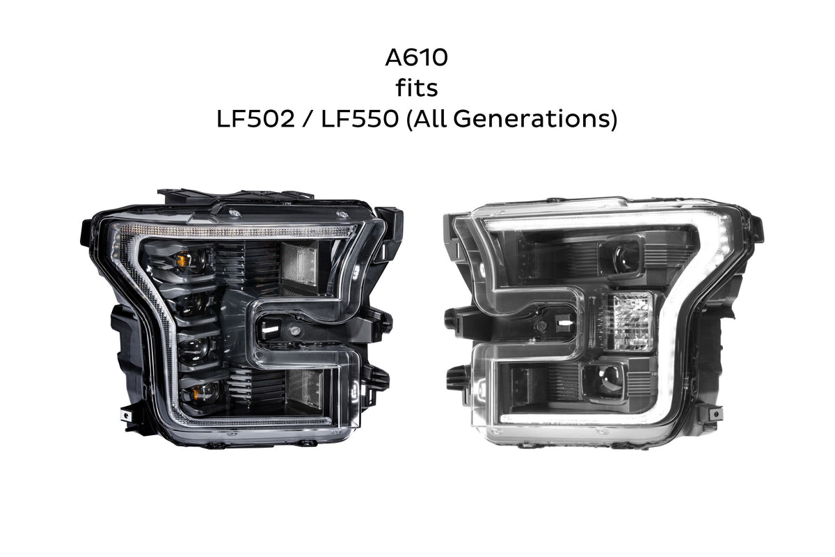 Morimoto - Smoked Sidemarkers: LF502 / LF550 (All Gens) (Set) - A610
