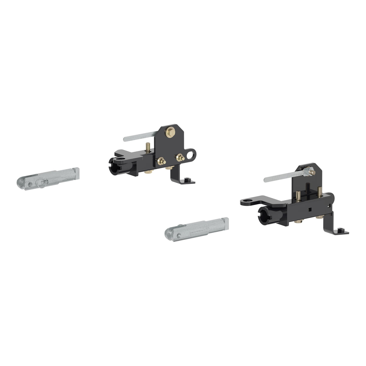 CURT 70127 Custom Tow Bar Base Plate Brackets for Dinghy Towing, Fits Select Ford Ranger