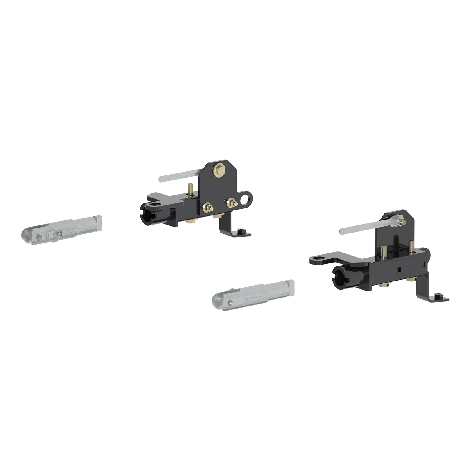 CURT 70127 Custom Tow Bar Base Plate Brackets for Dinghy Towing, Fits Select Ford Ranger