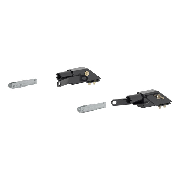 CURT 70131 Custom Tow Bar Base Plate Brackets for Dinghy Towing, Fits Select Chevrolet Silverado, GMC Sierra 2500, 3500 HD