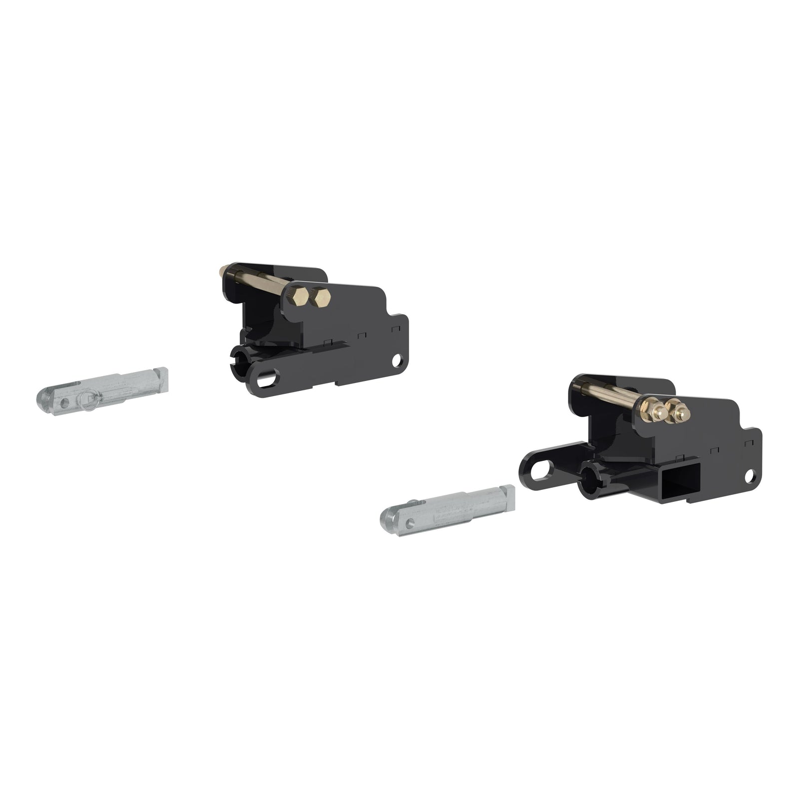 CURT 70133 Custom Tow Bar Base Plate Brackets for Dinghy Towing, Fits Select Ford F-250, F-350 Super Duty
