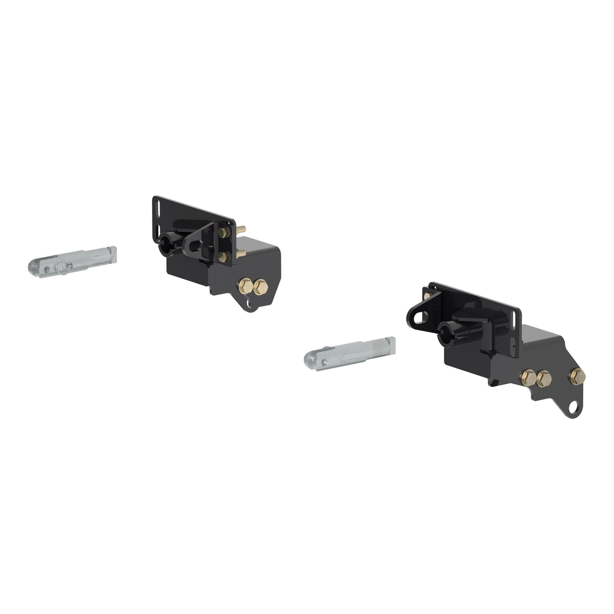 CURT 70137 Custom Tow Bar Base Plate Brackets for Dinghy Towing, Fits Select Ford F-250