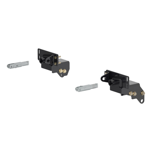 CURT 70137 Custom Tow Bar Base Plate Brackets for Dinghy Towing, Fits Select Ford F-250