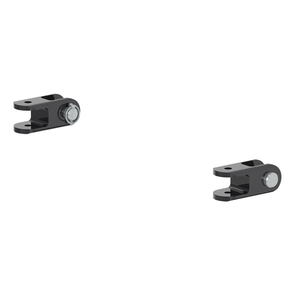 CURT 70140 Custom Tow Bar Base Plate Brackets for Dinghy Towing, Fits Select Ford Bronco with Heavy-Duty Modular Bumper