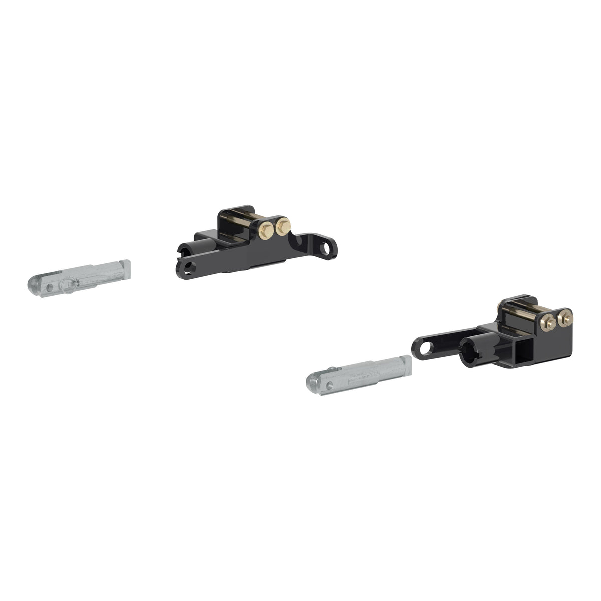 CURT 70141 Custom Tow Bar Base Plate Brackets for Dinghy Towing, Fits Select GMC Sierra, Chevrolet Silverado 1500