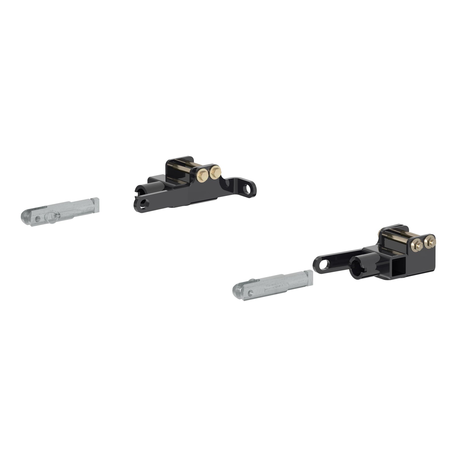 CURT 70141 Custom Tow Bar Base Plate Brackets for Dinghy Towing, Fits Select GMC Sierra, Chevrolet Silverado 1500