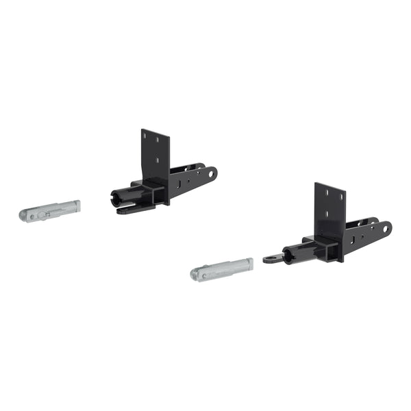 CURT 70151 Custom Tow Bar Base Plate Brackets for Dinghy Towing, Fits Select Chevrolet Colorado, GMC Canyon