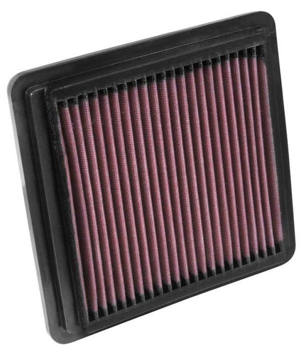 K&N 06 Honda Civic Hybrid 1.3L-L4 Drop In Air Filter - 33-2348 for 2006-2015 Honda Civic - front view