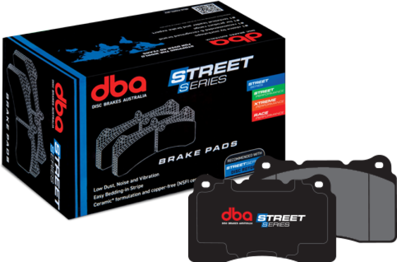 DBA 2018+ Hyundai Santa Fe (D4HA) Street Series Rear Brake Pads - DB15090SS