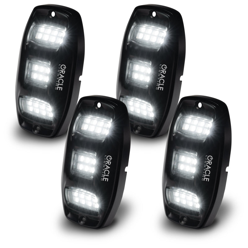 Oracle Underbody  RGB+W Wheel Well Rock Light Kit - 4 PCS - ColorSHIFT SEE WARRANTY - 5895-339