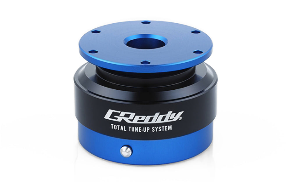 GReddy - Blue GREDDY Rapfix Ii Steering Wheel Quick Release Hub - 70723801